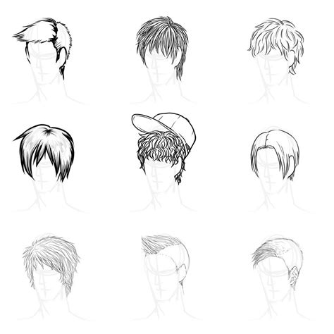 manga hair male - Pesquisa Google | Anime boy hair, Manga hair, Anime hairstyles male