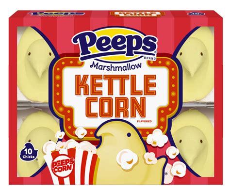 This year's Easter Peeps will come in Dr Pepper and kettle corn flavors