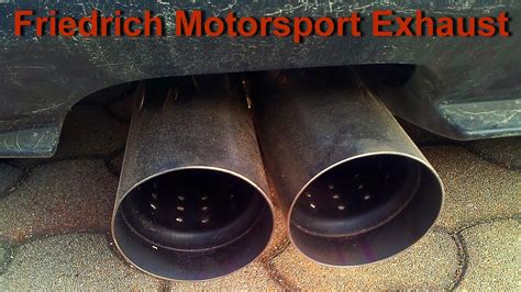 VW Polo 6R GTI Exhaust Original vs Friedrich Motorsport - YouTube