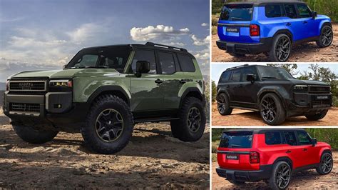 What's Your Favorite, Potential 2024 Toyota Land Cruiser Mod - Streetable or Off-Road ...