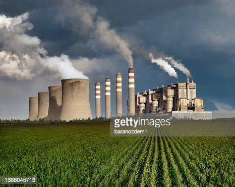 Coal Power Plant And Environmental Pollution High-Res Stock Photo - Getty Images