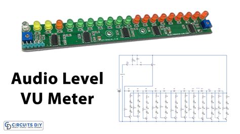 Transistor Vu Meter Circuit