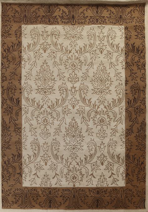 Floral Hand-Tufted Agra Oriental Area Rug 10x13