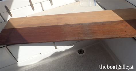 Boat Renovation: Cleaning Teak - The Boat Galley