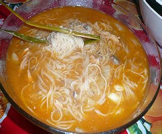 Bihon noodles and sardines with lemon grass soup recipe