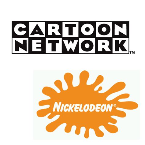 The classic logos from Nickelodeon and Cartoon Network. These are what made the networks unique ...