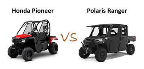 Honda Pioneer vs Polaris Ranger (Head-On Comparison)