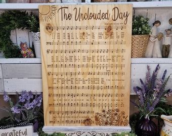 The Unclouded Day Custom Christian Home Decor Vintageverses - Etsy