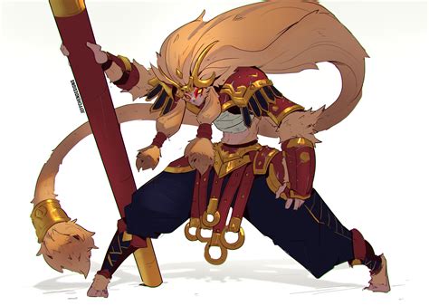 Sun WuKong Redesign by Jeff Chen. : r/ImaginaryCharacters