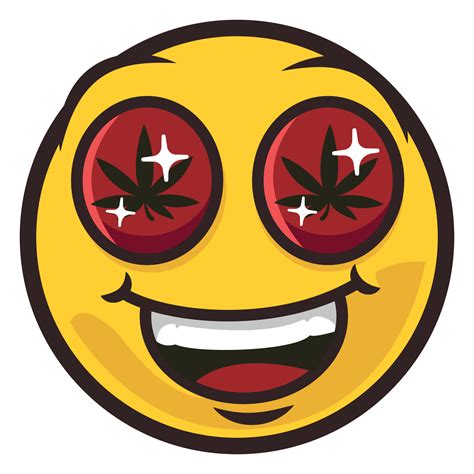 Weed Emoji Color Stroke 20317137 Vector Art at Vecteezy