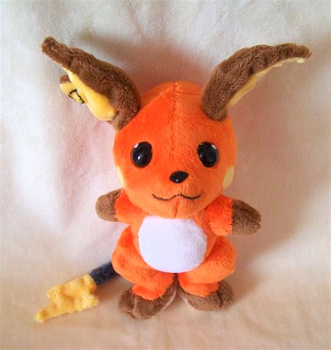 Raichu plush by PlushieMania on DeviantArt