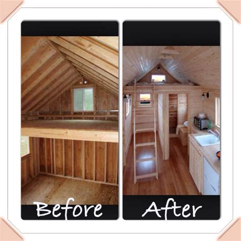 Converting a shed into a small house #before #after | Interior architecture design, Interior ...