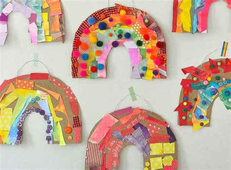 How to Make a Rainbow Collage: Creating Your Own Art - Mums in Jersey