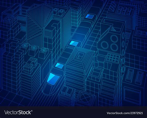 Cityscape Royalty Free Vector Image - VectorStock