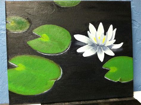 Lily pad painting