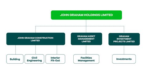 Holding Company Structure Chart Template