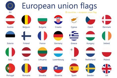 European Union Flags 50% OFF | Icons ~ Creative Market