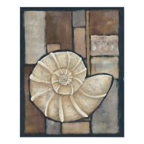 Abalone Shell Poster | Zazzle | Shell tiles, Ocean artwork, Stone coasters