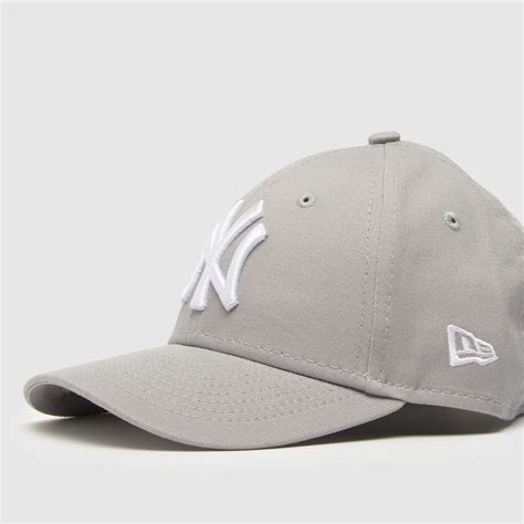 Grey New Era Kids Ny Yankees 9forty Cap Caps And Hats | schuh