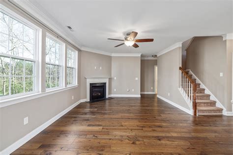 An Empty Living Room with a Fireplace · Free Stock Photo