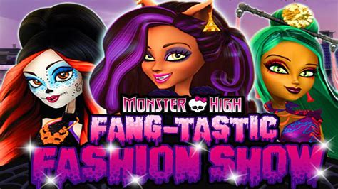 Monster High Games Fang-Tastic Fashion Show Dress Up Game for Girls ...