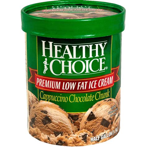 Healthy Choice Premium Low Fat Ice Cream, Cappuccino Chocolate Chuck | Frozen Foods | Wade's ...