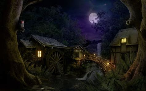 Fantasy Forest | Fantasy Forest Wallpaper/Background 1920 x 1200 - Id: 89284 ... | Forest ...