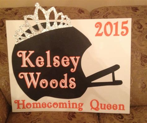 Homecoming Queen Poster Ideas | Examples and Forms