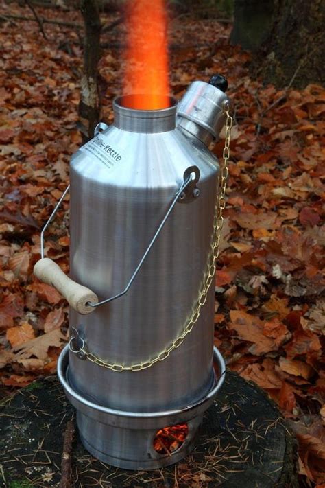 Ghillie Silver Anodised Camping Kettle