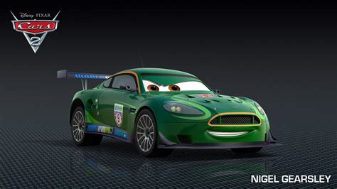 Access Pixar: New Cars 2 Characters: Miles Axlerod, Nigel Gearsley