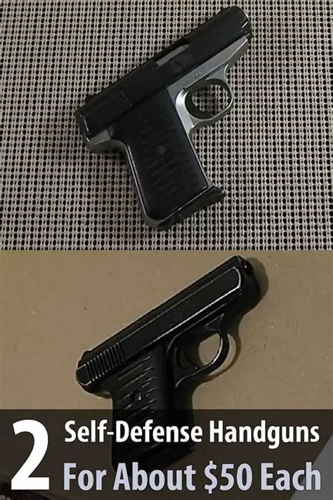 2 Self-Defense Handguns For About $50 Each | Urban Survival Site