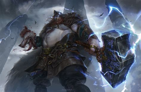 1920x10801148 Thor God of War Ragnarok Fanart 1920x10801148 Resolution Wallpaper, HD Games 4K ...