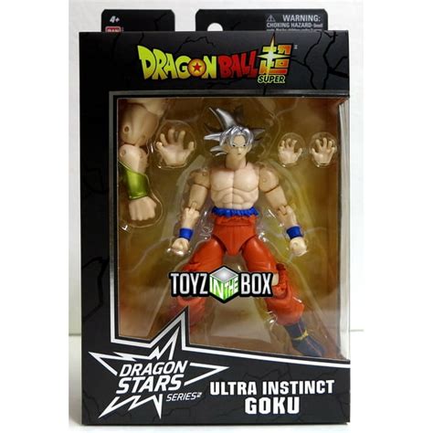 Dragon Ball Stars Dragonball Super Ultra Instinct Goku Action Figure - Walmart.com - Walmart.com