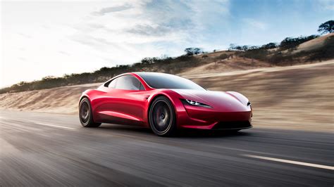 Wallpaper : Tesla Motors, tesla roadster, supercars, sports car, electric car 3840x2160 ...