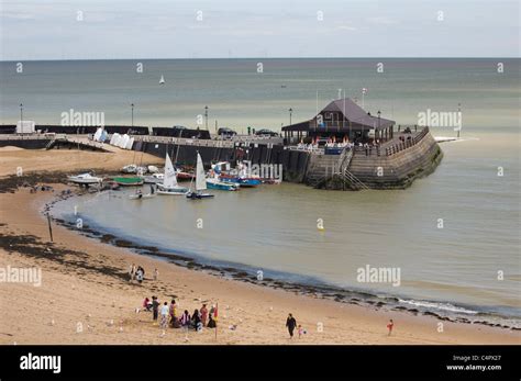 Viking Bay, Broadstairs, Kent Stock Photo - Alamy