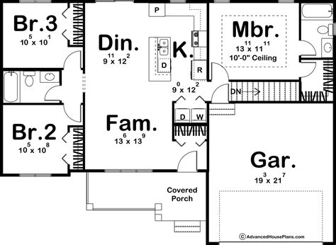 House Floor Plans Single Story | Viewfloor.co