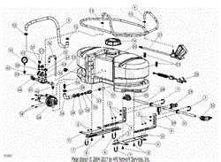 DR Power ATV Sprayer Parts Diagram for Main Tank