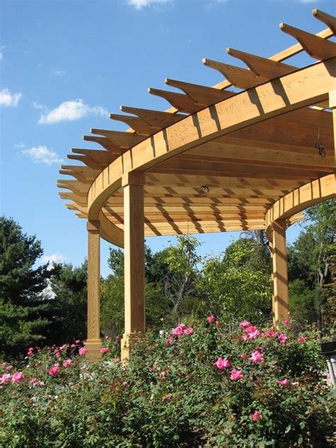 Curved Pergolas Design, Pictures, Remodel, Decor and Ideas - page 3 | Curved pergola, Pergola ...