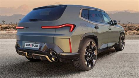 2023 BMW XM Rendering Takes After Revealing Spy Shots To Preview Wild SUV