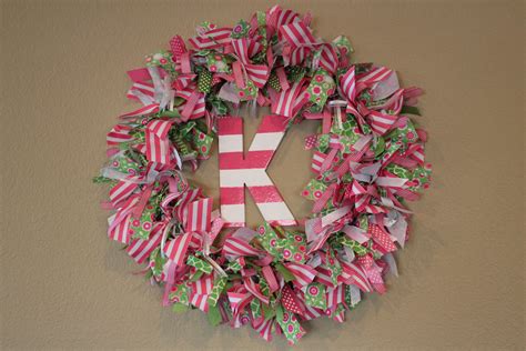 DIY Ribbon Wreath | The Gilbertson Family