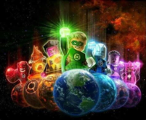 Lantern Corps. in Lego form. | Lego batman 3, Lego super heroes, Lego batman