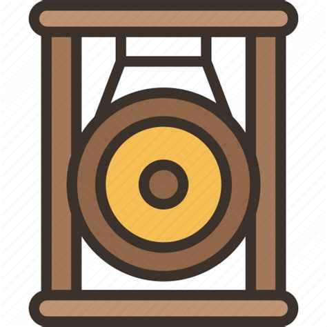 Gong, sound, asian, metal, instrument icon - Download on Iconfinder