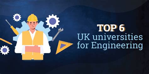 Top 6 UK universities for engineering course