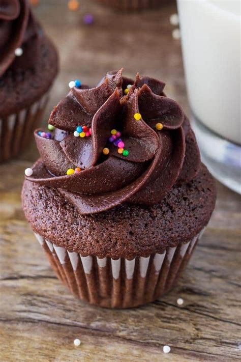 Mini Chocolate Cupcakes - Just so Tasty