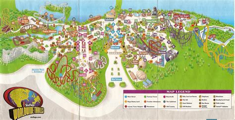 Theme Park Brochures Six Flags Great Adventure - Theme Park Brochures