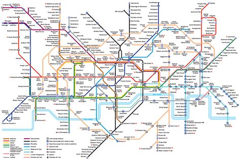 London Underground Map Printable