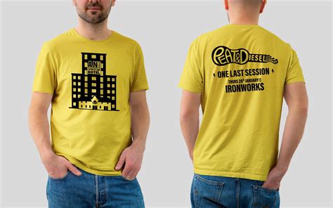 PEAT & DIESEL on Twitter: "These limited edition Ironworks Venue t-shirts are now available to ...