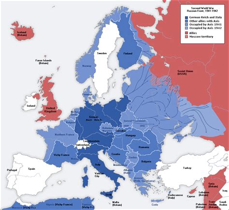 Axis Powers Map Ww2