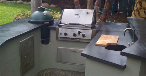 Outdoor Concrete Kitchen by DC Custom Concrete | Concrete Exchange