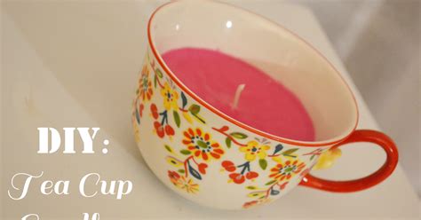 All Things Pink and Pretty: Day 5: DIY Tea Cup Candles